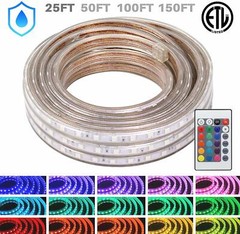 WYZworks SMD 5050 LED Flexible Dimming Outdoor Light Strip Water-resistant Patio