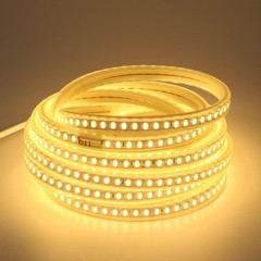 pcningled 49.2ft Waterproof LED Light Strips AC 110V 120V Outdoor Lights 15m
