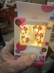 3 Boxes Of Minnie Mouse Decorative LED String Lights , 4.2 Ft, 786