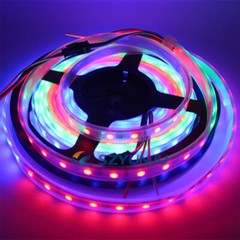 24V 5M WS2811 60led/m LED strip Addressable Digital RGB Dream Full color 5m/roll