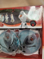 NEW Disney Exclusive Frozen Olaf Holiday Light String Snowman (11.15ft long)
