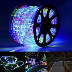 100-300Ft LED Rope Strip Light Waterproof Multi-color 4Mode Home Landscape Light