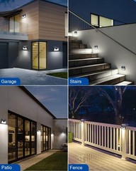 [16 Packs] Solar Motion Sensor Outdoor Lights, Super Bright Solar Lights Outd…