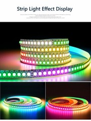 WS2812B 5V 5050 RGB LED Strip 1-5M 30 60 144 150 300 Leds Individual Addressable