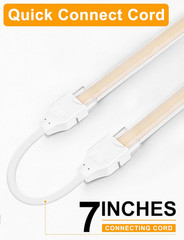 COB LED Strip Lights, 16.4Ft Natural White Dimmable Self-Adhesive Led Rope Light