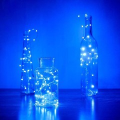 6 Pack Blue Fairy String Lights Battery Operated Fairy Lights Starry String L…