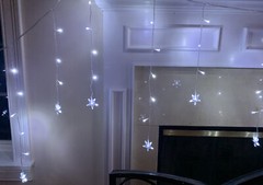 Curtain String Fairy Lights in 300 lights 10’x10′ remote controlled