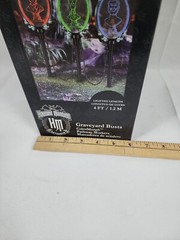 Disney’s Haunted Mansion Graveyard Busts Colormorph Lighted Pathway Markers