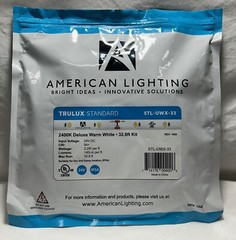 Lot of 13 -STL-UWX-33 Trulux Standard LED Tape Light, 2400K Deluxe Warm 32.8-Ft