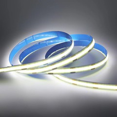 Motion Sensor COB Led Strip Light 5V DC Battery Powered Warm White Blue Red Pink