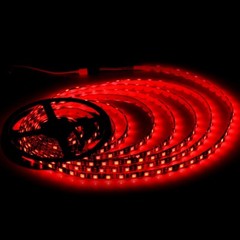 5M RGB LED Strip Light Waterproof Black Roll 300 LEDs Color Changing Tape Light