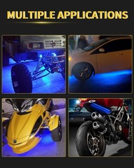 Waterproof Blue LED Strip Lights – Perfect for Cars, Boats & Motorcycles