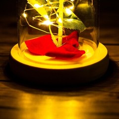 Eternal Rose LED Light Christmas Valentine’s Day Anniversary Favors Wedding Gift