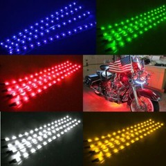 For Car Interior Exterior Self-Adhesive 12″ Waterproof Led Strip Light 15LED 12V