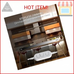DAYBETTER White LED Strip Light, 20 ft Dimmable Bright Rope Lighting, 6500K 24V