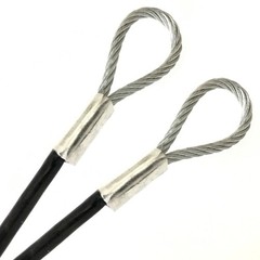 String Lights Wire Rope Wind Support Tension Cable Kit Outdoor Patio Deck