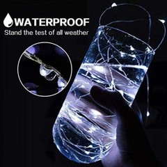 50-100 leds String Lights LED Fairy Lights Battery Operated Copper Lights Remote