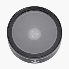 7 LED Colorful Round 3D Lasers LED Light Up Stand Lamp Base Display Home Decor