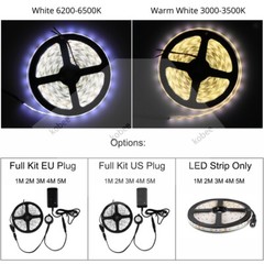 Motion Sensor LED Strip Light 12V Bed Light with Automatic Turn Off Timer Light