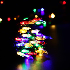 33ft 100-LED Color Changing Christmas Lights, Remote, 12 Modes