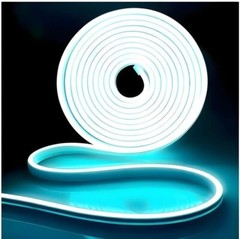 Super Bright 12V LED Neon Rope Light, 16.4ft, multicolor 3000K, IP65 Waterproof
