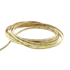 12V 24V COB CCT 2700K-6500K LED Strip 5M 600Leds/m Dimmable Flexible Tape Light