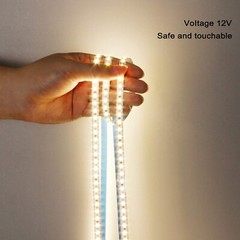 12V 5M 2835 600LEDs Natural White 4000K Flexible LED Strip Lights Non-waterproof