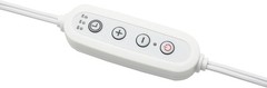 Lamp Cord with Dimmer, LED Timing Function，Dimmable & Timer 2/4/8Hrs, Dimmer f