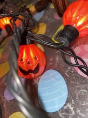 Glass Pumpkin 10String Lights Halloween Home Decoration Party Indoor Light