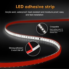AC 110V 120V LED Tape Lighting 1 Meter / 3.28 Feet with ON Off Switch 1M 2835…