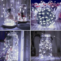 100-400 LED Solar Fairy Lights Outdoor Garden String Party Waterproof Lamp Yard