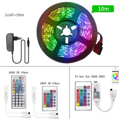 10M 20M 30M led strip SMD 5050 RGB DC12V WIFI IR remote Flexible Diode Tape Led