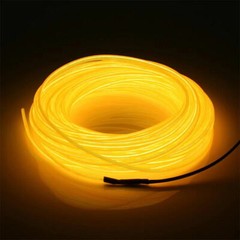 Neon LED Light Glow EL Wire String Strip Rope Tube Decor Car Party + Controller