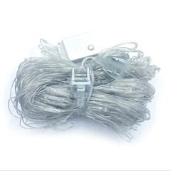 800 LED Fairy String Lights Home Net Curtain Mesh Christmas Party Wedding Decor