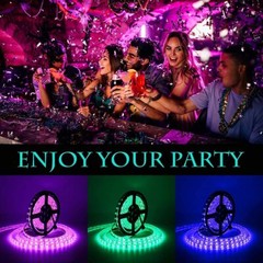 5M/10M Red/Blue/Green/RGB/RGBW 3528/5050 SMD LED Strip Light Tape Remote Adapter