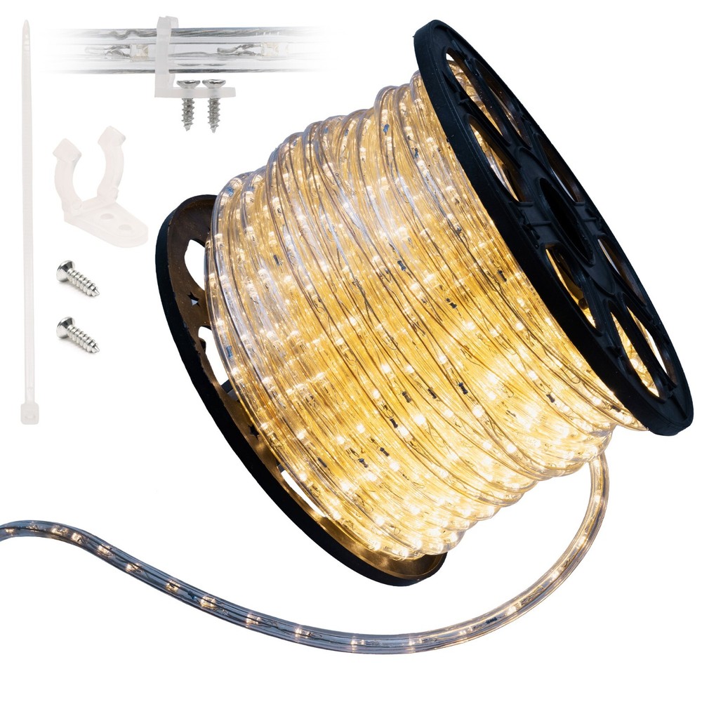 Warm White LED Rope Lights Outdoor Indoor Extendable Accent Party Deco Xmas Tree