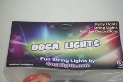 Ooga Thanksgiving Party String Lights Plastic Turkey Covers Holiday Decorations