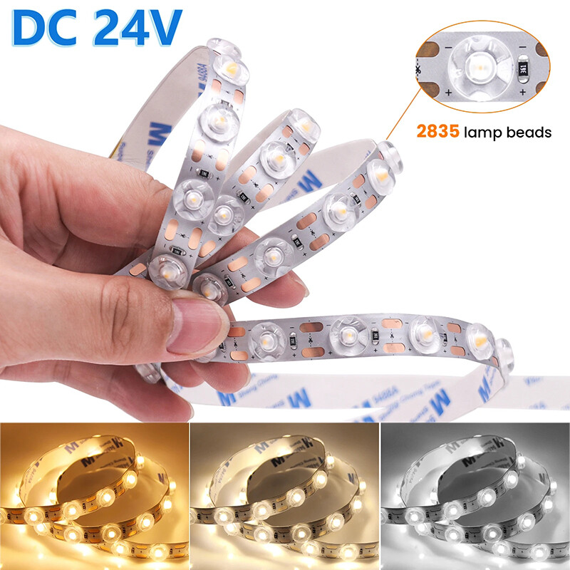 Diffuse Reflection LED Light DC 24V High Brightness Lens Flexible LED Strip