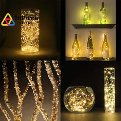 Lighting EVER Plug in Fairy Lights with Switch 66 ft, Warm White 2700-3000K