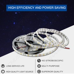Super Bright Daylight White 2835 SMD 300 Led Light Strip 12V IP67 waterproof 5M