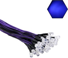 Energy-Saving 30pcs UV LED Lights with 20000 Hours Lifespan – 12V Pre-Wired