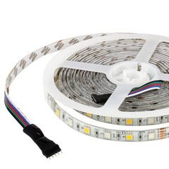 5M RGB+Cool White LED Strip Light Waterproof for Home Party Xmas Halloween Decor