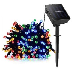 100 LED Solar String Lights Outdoor Garden Party Xmas Fairy Wedding Lamp