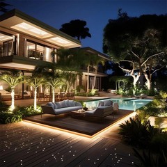 Aclorol 100′ 120V COB Outdoor LED Strip Lights Waterproof IP68 AC 110V High Volt