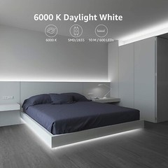 16FT 5M Bright Cool White 5M 300Leds Flexible SMD 3528 Led Strip Light Lamp 12V