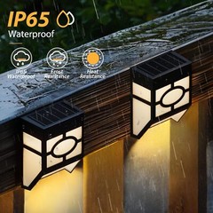 CLAONER LED Solar Hang Light Flickering Flame Lantern Outdoor Garden Decor Lamp