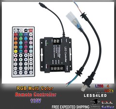 110V – 120V High Voltage WIFI, Bluetooth Pro Controller, for RGB & Neon Rope RGB