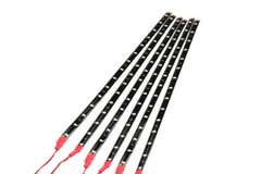 12″ 15 LED Flexible Waterproof LED Strip Light for Car Interior & Exterior Decor