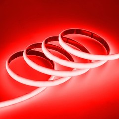 IP68 Waterproof COB LED Strip 320Leds/M DC 24V Flexible Car Boat Rope Light Tape