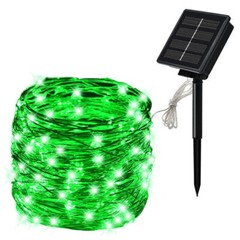 100-200 LED Solar Christmas String Lights Fairy Garden Outdoor Party Lamp